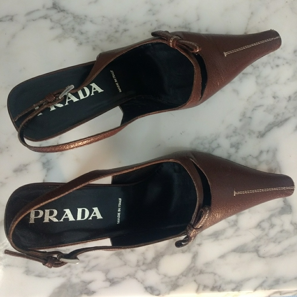 Prada kitten heels